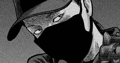 第７６話／滑りおりる男‥‥。